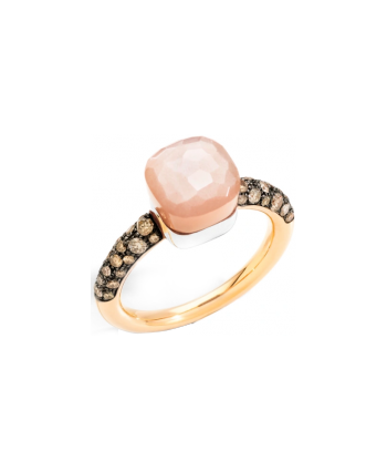 Anillo Nudo Chocolate Petit