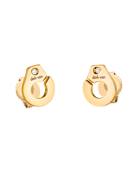 Button earrings Menottes dinh van R7,5