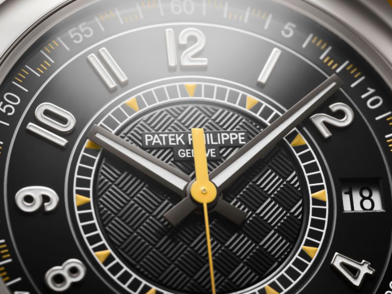 esfera de reloj icónico de la marca Patek Philippe