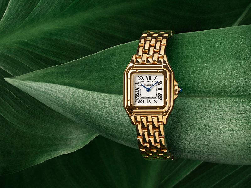 reloj automático de cartier