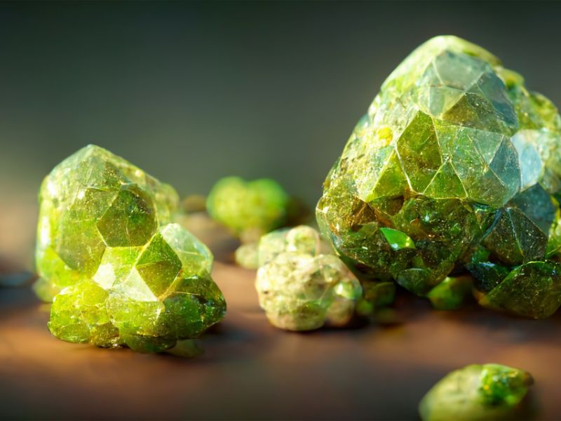 características del peridoto puro