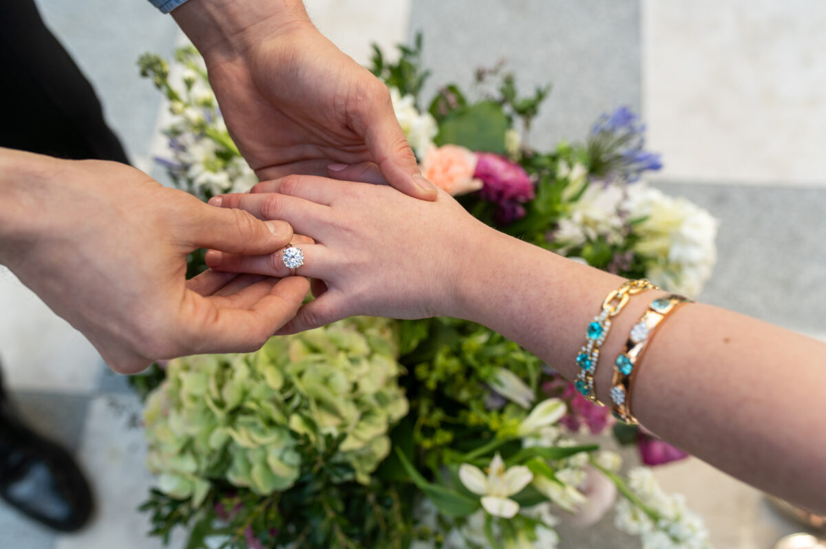 anillo de compromiso